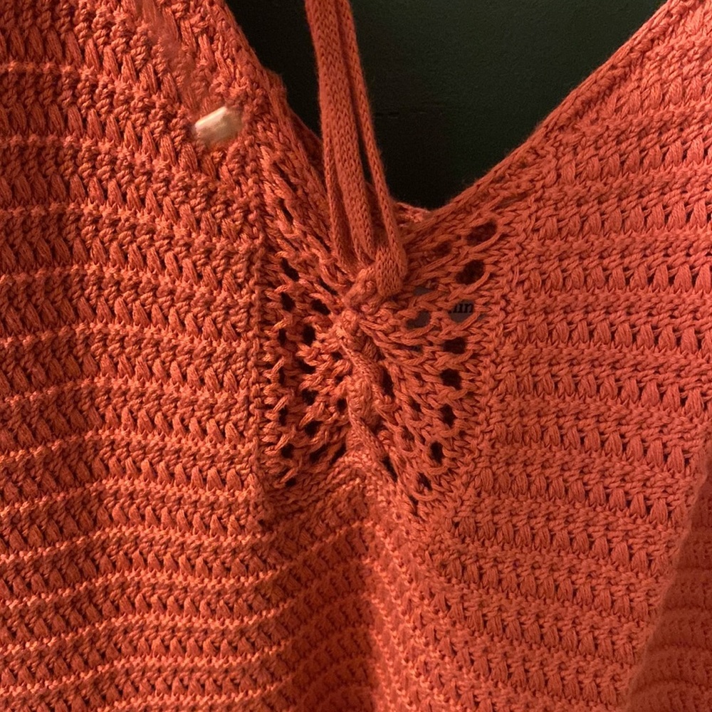 Crochet Rust Tank - Picture 3 of 7